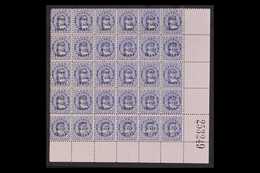1899 RARE COMPLETE SURCHARGE SETTING OF 30. ½d On 1d Blue Surcharge, SG 21, Fine Mint (most Stamps Are Never Hinged) Low - Cook Islands