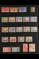 1937-1951 KGVI COMPLETE VERY FINE MINT A Delightful Complete Basic Run From Coronation To New Constitution Set, SG 96/13 - Dominica (...-1978)