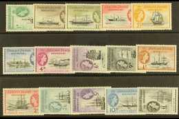 1954-62 Pictorial Complete Set, SG G26/40, Never Hinged Mint, Very Fresh. (15 Stamps) For More Images, Please Visit Http - Falklandinseln