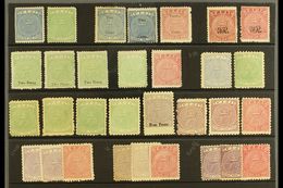 1871-99 FINE MINT COLLECTION CAT £1500+ An Attractive Selection Presented On A Stock Card, Above Average Condition For T - Fiji (...-1970)