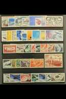 1930-2005 AIR POST COLLECTION An Attractive Mint & Never Hinged Mint, ALL DIFFERENT Collection Presented On A Pair Of St - Other & Unclassified