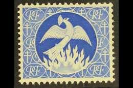 TIMBRES D'EPARGNE SAVING STAMP 1945 (-) Blue 'Phenix' - Phoenix Rising From The Ashes, Maury 701N, Never Hinged Mint, Ve - Other & Unclassified
