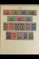 CHAD 1922-33 COMPLETE MINT / NHM COLLECTION. A Charming, Complete Mint / Nhm Collection Presented On A Series Of "Scott" - Other & Unclassified