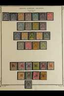 GRAND COMORO ISLANDS 1897-1907 COMPLETE COLLECTION, Yv 1/29, 1897 & 1900 Peace & Commerce Sets Plus 1912 Surcharged Set. - Sonstige & Ohne Zuordnung