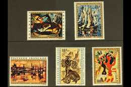 POLYNESIA 1972 Art (Air) Set, Yv 65/69, Never Hinged Mint (5 Stamps) For More Images, Please Visit Http://www.sandafayre - Autres & Non Classés