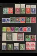 1949-1954 SUPERB NEVER HINGED MINT COLLECTION On Stock Pages, All Different, Includes 1949 30pf UPU And Assembly, Centen - Otros & Sin Clasificación