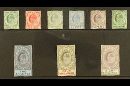 1906-11 KEVII New Colour Definitive Set, SG 66/74, Some Tiny Imperfections, Generally Fine Mint (9 Stamps) For More Imag - Gibilterra