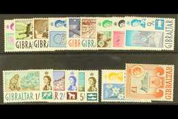 1960-62 Complete Definitive Set, SG 160/173, Never Hinged Mint. (14 Stamps) For More Images, Please Visit Http://www.san - Gibilterra