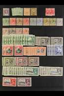 1902-1951 FINE MINT RANGES With Some Duplication On Stock Pages, Includes 1935 Jubilee Set, 1938-50 Set To 5s With Perf  - Grenada (...-1974)