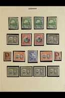 1937-1951 KGVI  VERY FINE MINT COLLECTION. Neatly Presented In Mounts On Album Pages & Inc 1938-52 Definitives All Value - Grenada (...-1974)