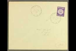 1950 "WRONG DATE" COVER 1949 5pr "Second Coins" On Cover Tied By Tel Aviv Cds Showing "27. 4. 1590" Instead Of "1950", V - Otros & Sin Clasificación