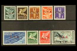 ITALIAN SOCIAL REPUBLIC (RSI) 1944 Airmail Set Including The Air Express Stamp Overprinted "G.N.R." In Verona, Sassone S - Non Classés