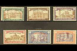 TRIPOLITANIA 1924 Manzoni Overprints Complete Set (Sassone 11/16, SG 11/16), Never Hinged Mint, Very Fresh. (6 Stamps) F - Altri & Non Classificati