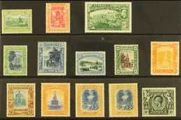 1919-21 Pictorial Definitive Set, MCA Wmk Plus 5s Listed Shade, SG 78/89, Fine Mint (13 Stamps) For More Images, Please  - Jamaica (...-1961)