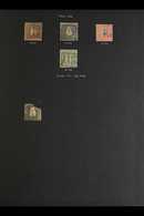 1870's-1970's DEFINITIVE ISSUES Chiefly Used Collection/accumulation In An Album. With 1871 Dragon Set (presumed Forgeri - Altri & Non Classificati