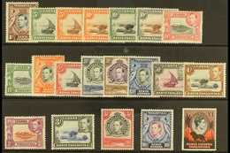 1938-54 Pictorial Definitive Set, SG 131/50b, Never Hinged Mint (20 Stamps) For More Images, Please Visit Http://www.san - Vide