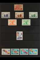 1946-1988 MINT / NHM COLLECTION An Attractive, Mostly Never Hinged Mint Collection Of Issues & Mini Sheets Presented On  - Corea Del Sur