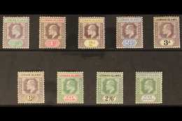 1902 Wmk Crown CA Set Complete, SG 20/28, Very Fine Mint (9 Stamps) For More Images, Please Visit Http://www.sandafayre. - Leeward  Islands