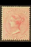 1863 4d Rose, Wmk CC, SG 62, Fine Mint. For More Images, Please Visit Http://www.sandafayre.com/itemdetails.aspx?s=63222 - Maurice (...-1967)