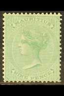 1863 9d Yellow Green, Wmk CC, SG 66, Very Fine And Fresh Mint. For More Images, Please Visit Http://www.sandafayre.com/i - Mauritius (...-1967)