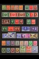 TANGIER INTERNATIONAL ZONE 1927-57. A Complete Fine Mint Collection From The KGV Defin Set To The QEII Opt'd Set, SG 231 - Other & Unclassified
