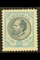 CURACAO 1873-92 1.50g Indigo & Pale Blue King (SG 29, NVPH 11F), Fine Unused No Gum As Issued, Very Fresh. For More Imag - Other & Unclassified
