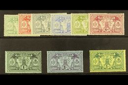 ENGLISH 1911 Complete Definitive Set, SG 18/28, Very Fine Mint. (9 Stamps) For More Images, Please Visit Http://www.sand - Other & Unclassified