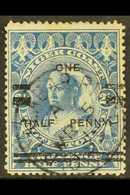 1894 ½d On 2½d Blue, SG 65, Very Fine Used. For More Images, Please Visit Http://www.sandafayre.com/itemdetails.aspx?s=6 - Other & Unclassified