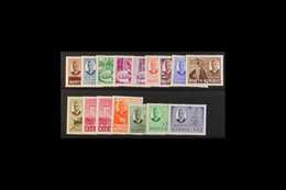 1950-52 Complete KGVI Set, SG 356/370, Fine Never Hinged Mint. (16 Stamps) For More Images, Please Visit Http://www.sand - Borneo Septentrional (...-1963)