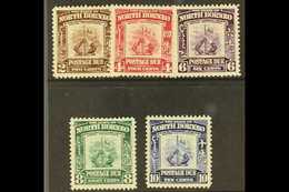 POSTAGE DUES 1939 Company Crest Set Complete, SG D85/9, Very Fine Mint. (5 Stamps) For More Images, Please Visit Http:// - North Borneo (...-1963)