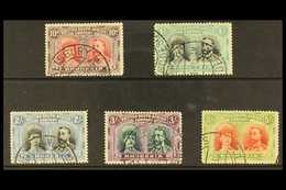 1910 Double Head Selection With 10d, 1s, 2s, 3s And 5s, SG 149, 152, 153, 158 And 160, Very Fine And Fresh. (5 Stamps) F - Sonstige & Ohne Zuordnung