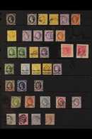 1864-1936 INTERESTING OLD TIME USED COLLECTION. An Interesting Old Time Collection With A Good Range Of Values, Watermar - St.Lucia (...-1978)