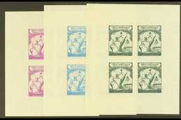 1961 Opening Of Dammam Port Extension Presentation Miniature Sheets, See After SG 446/8, Very Fine Never Hinged Mint. (3 - Saudi-Arabien