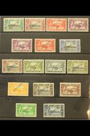 1938 Geo VI Set Complete, Perforated "Specimen", SG 188s/200s, Very Fine Mint. Scarce Set. (16 Stamps) For More Images,  - Sierra Leone (...-1960)