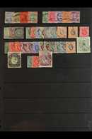 1903-21 FINE USED COLLECTION Incl. 1903 Opt At Foot QV 2½a To 1r, 1905-11 2½a To 12a (both Papers), 1912-19 Set To 1r An - Somalilandia (Protectorado ...-1959)