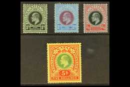 NATAL 1908-09 1s To 5s, SG 166/169, Very Fine Mint. (4 Stamps) For More Images, Please Visit Http://www.sandafayre.com/i - Sin Clasificación