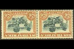 1932 Definitive 2s6d Green And Brown With Watermark Inverted, SG 49aw, Fine Fresh Mint Horiz Pair. For More Images, Plea - Unclassified