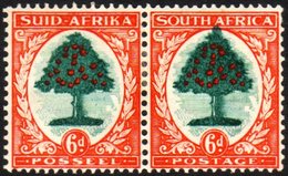 1933-48 6d Die I, EXTENDED TREE VARIETY (Union Handbook V1), SG.61, Mint, Heavier Hinge Remains. For More Images, Please - Non Classés