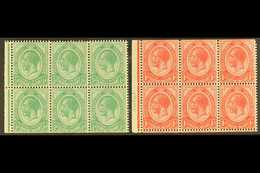 BOOKLET PANES 1913-20 ½d & 1d Panes, Wmk Inverted, SG 3/4, Fine Mint, Trimmed Perfs (2 Panes). For More Images, Please V - Sin Clasificación