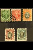 1931-7 ½d, 1d, 4d, 6d & 1s Perf.14, KGV Field Marshal Definitives (all The P.14 Issues From This Set), SG 15b, 16b, 19b, - Rhodesia Del Sud (...-1964)