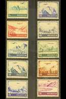 1941-48 Air Complete Set (SG 415/22,  Michel 387/94 & 506/07), Never Hinged Mint, Fresh. (10 Stamps) For More Images, Pl - Other & Unclassified