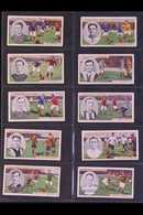 W.A. & A.C. CHURCHMAN 1914 FOOTBALLERS Original Complete Set Of 50, Some With Minor Spots On Reverse But Otherwise Fine  - Altri & Non Classificati