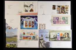 2006-09 MINIATURE SHEET FDC COLLECTION An All Different Selection With Neat, Typed Bureau Addresses, From 2006 Brunel To - FDC