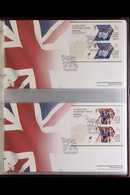 2012 PARALYMPIC GAMES A Complete Paralympic Games Sheetlet Covers Collection. 34 Illustrated & Unaddressed Covers Bearin - FDC