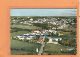 CPSM Grand Format - LA CHATAIGNERAIE - Cité Des Rêves Et Vue D'ensemble - LA FRANCE VUE DU CIEL ... - La Chataigneraie