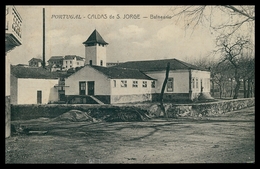 SANTA MARIA DA FEIRA - CALDAS DE SÃO JORGE- Balneario ( Ed.Pensão Parque/ Cliché Abilio Gomes) Carte Postale - Aveiro