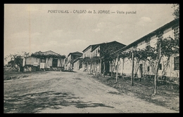 SANTA MARIA DA FEIRA - CALDAS DE SÃO JORGE- Vista Parcial ( Ed.Pensão Parque/ Cliché Abilio Gomes) Carte Postale - Aveiro