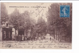 POUGUES-LES-EAUX - L'Avenue De La Gare - Pougues Les Eaux