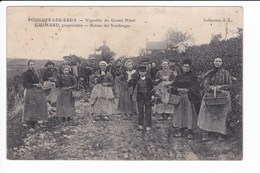 POUGUES-les-EAUX - Vignoble De Grand Hôtel GUIMARD Propriètaire -Retour De Vendanges (beau Plan) - Pougues Les Eaux