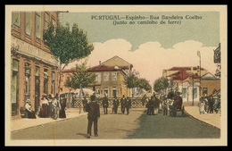 Delcampe - ESPINHO -  Rua Bandeira Coelho (junto Ao Caminho De Ferro)  Carte Postale - Aveiro